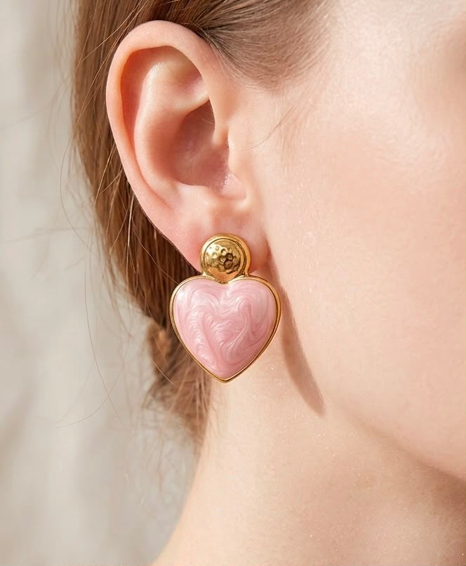 Enamel Earrings