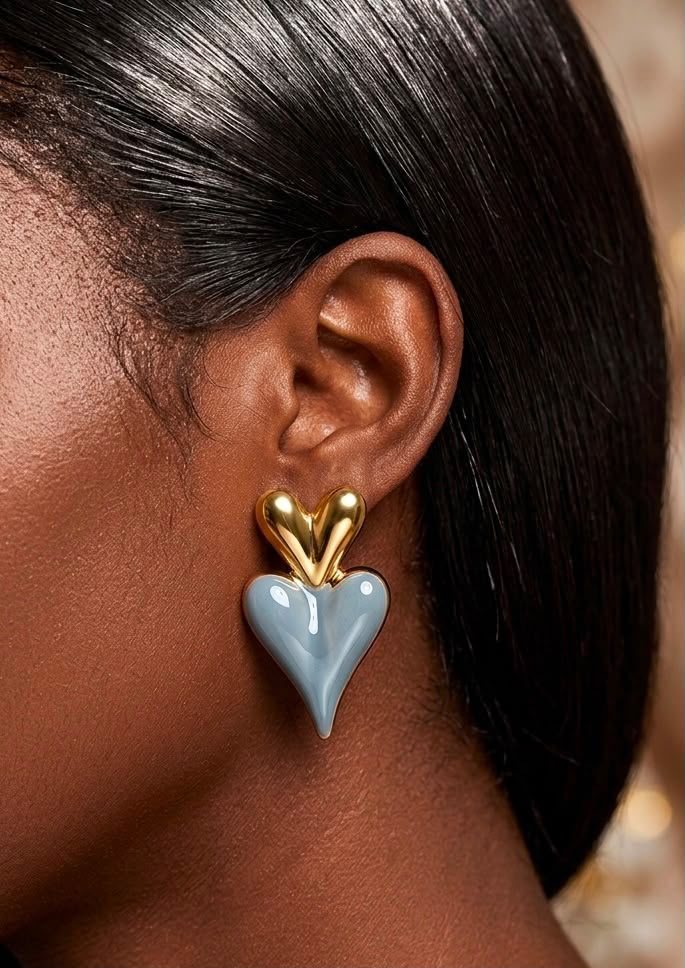 Enamel Earrings