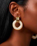 Enamel Earrings