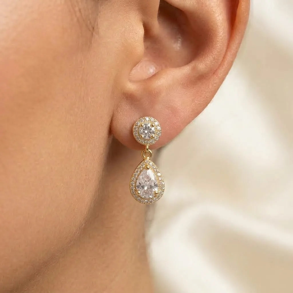 Zircon Earrings