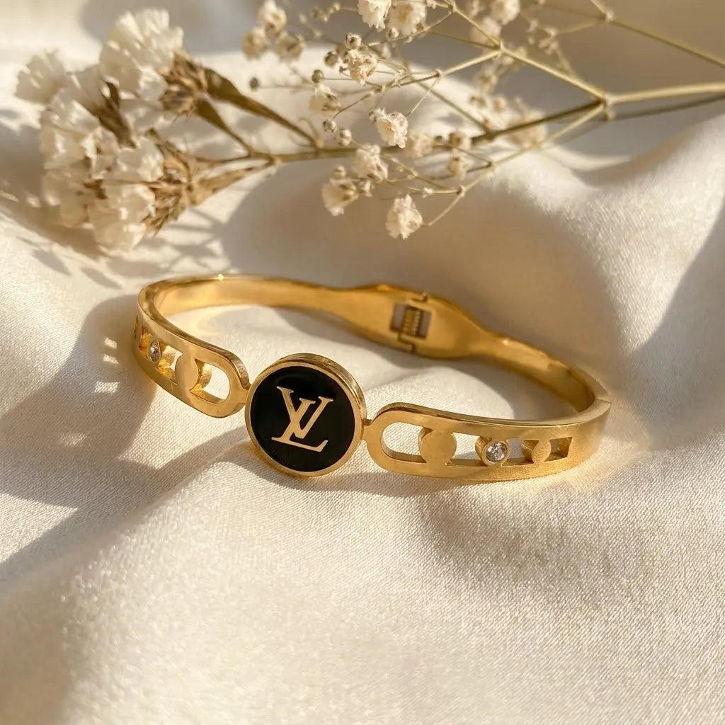 Lv Branded Bangle