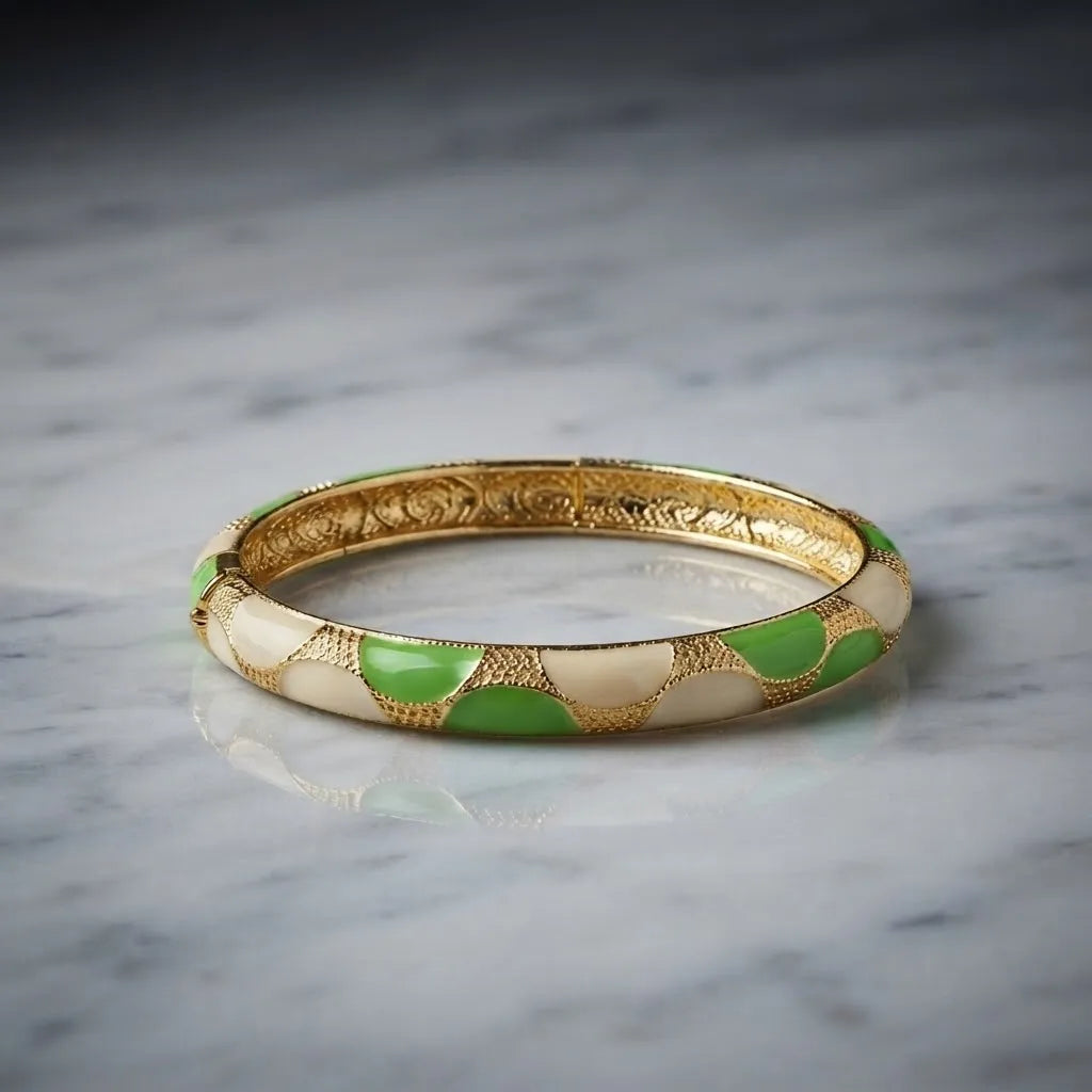 Viral Enamel Bangle