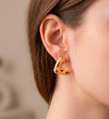 Enamel Earrings