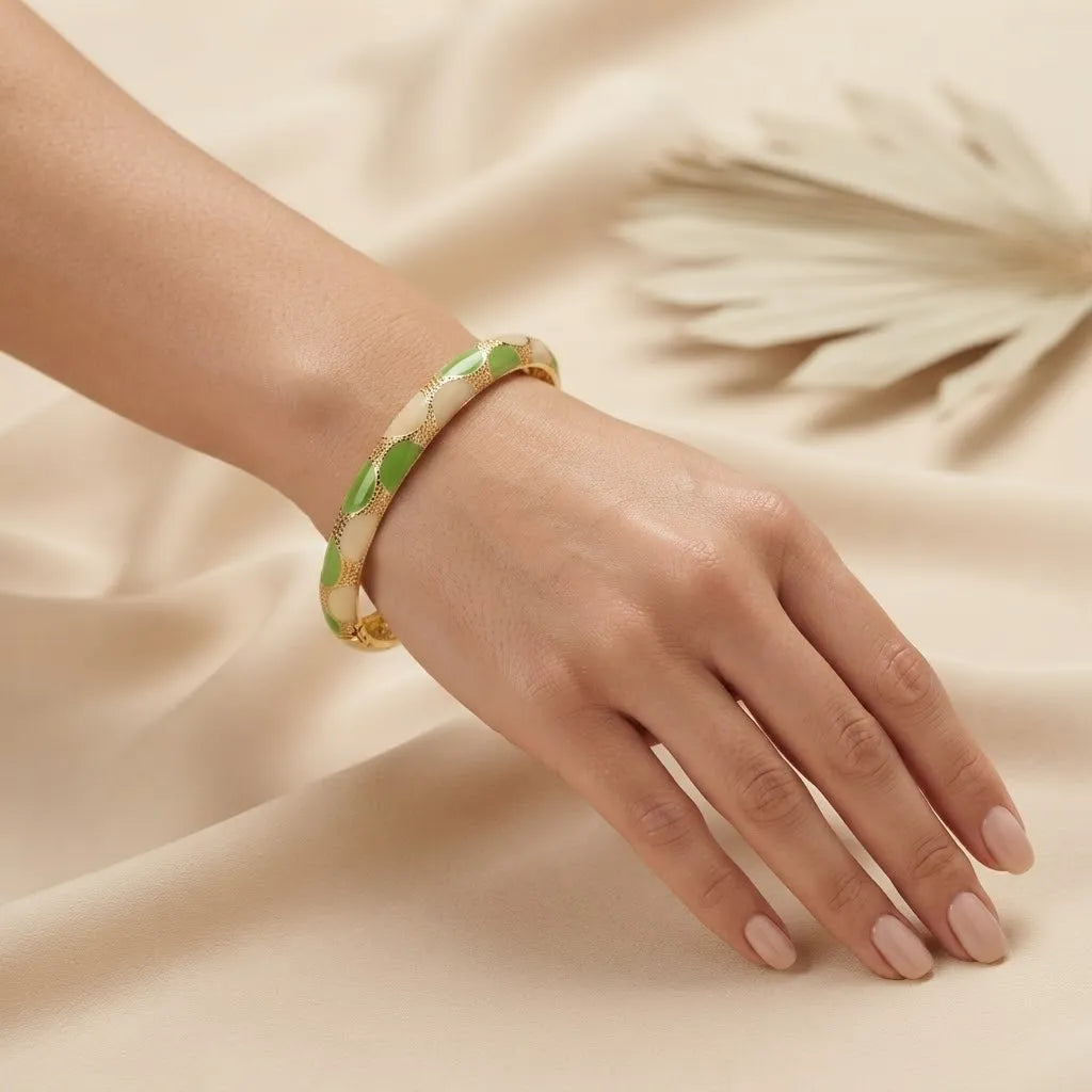Viral Enamel Bangle