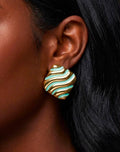 Enamel Earrings