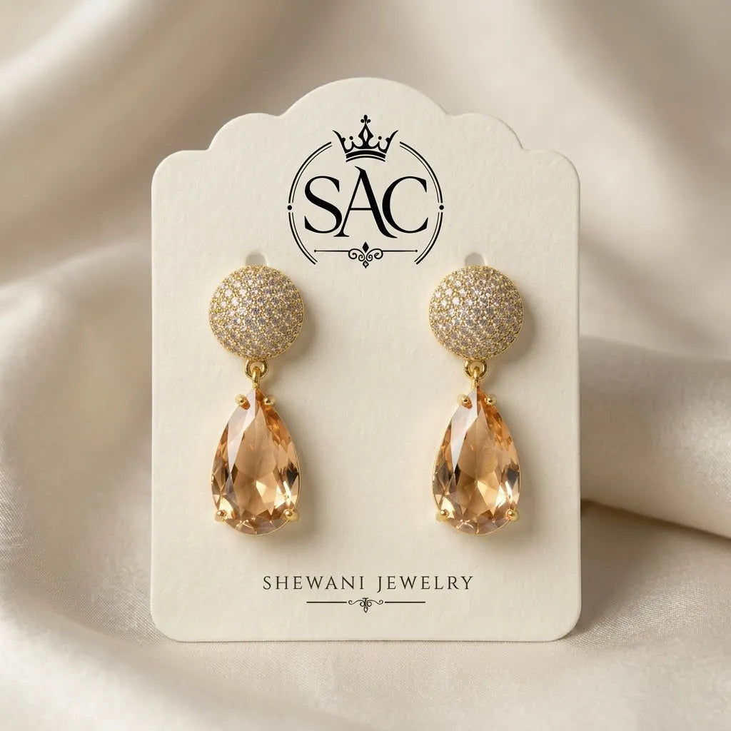 Zircon Earrings