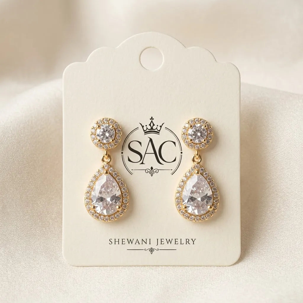 Zircon Earrings