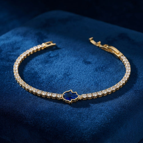 Blue Stone Bracelet