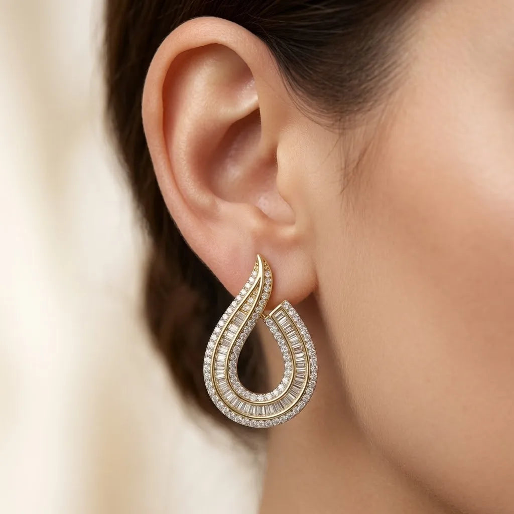 Zircon Earrings