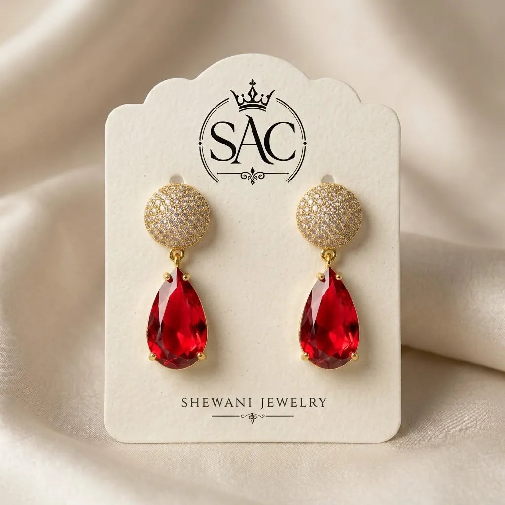 Zircon Earrings